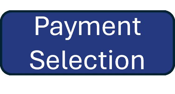 Payment selection button